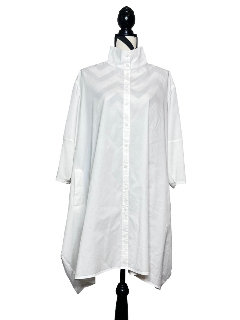 Stella Carakasi Tiburon Icon Natural Lux Organic Cotton Tunic Top Sz XXL